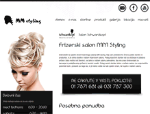 Tablet Screenshot of mmstyling.si